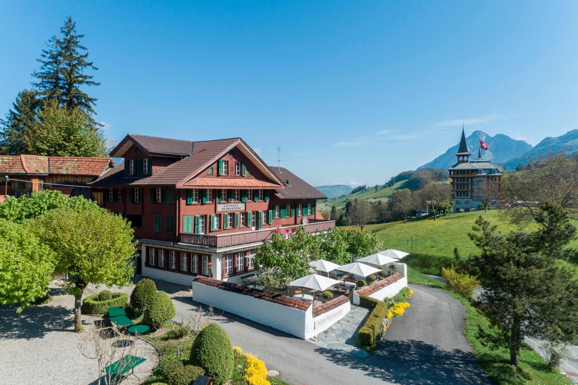 Gasthaus Paxmontana Закселн Екстериор снимка