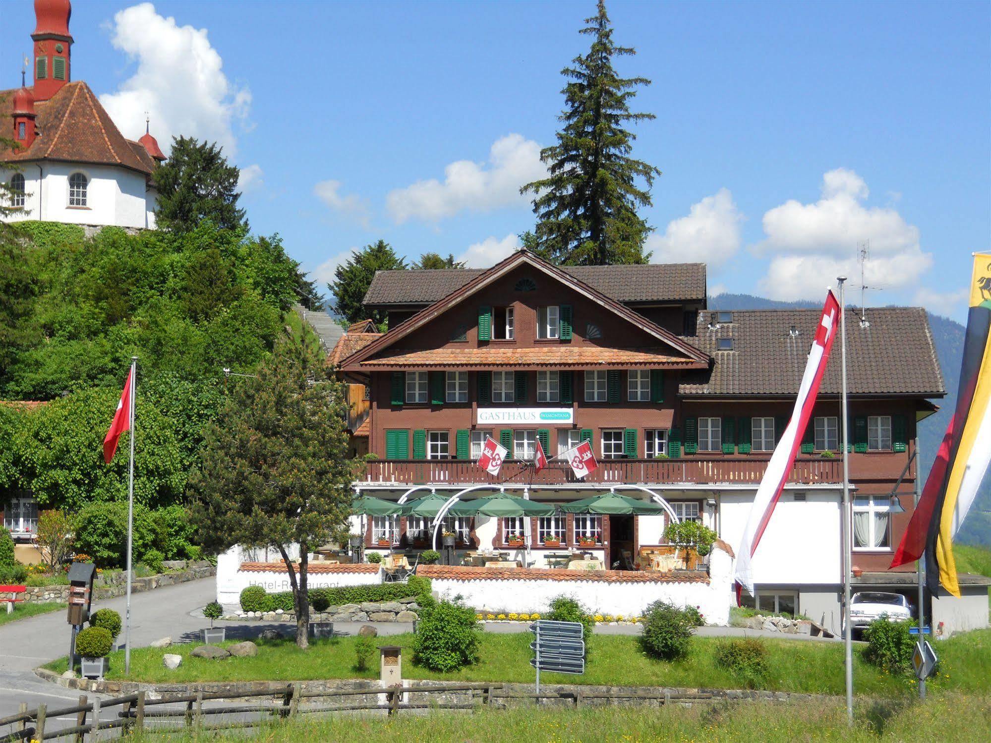 Gasthaus Paxmontana Закселн Екстериор снимка