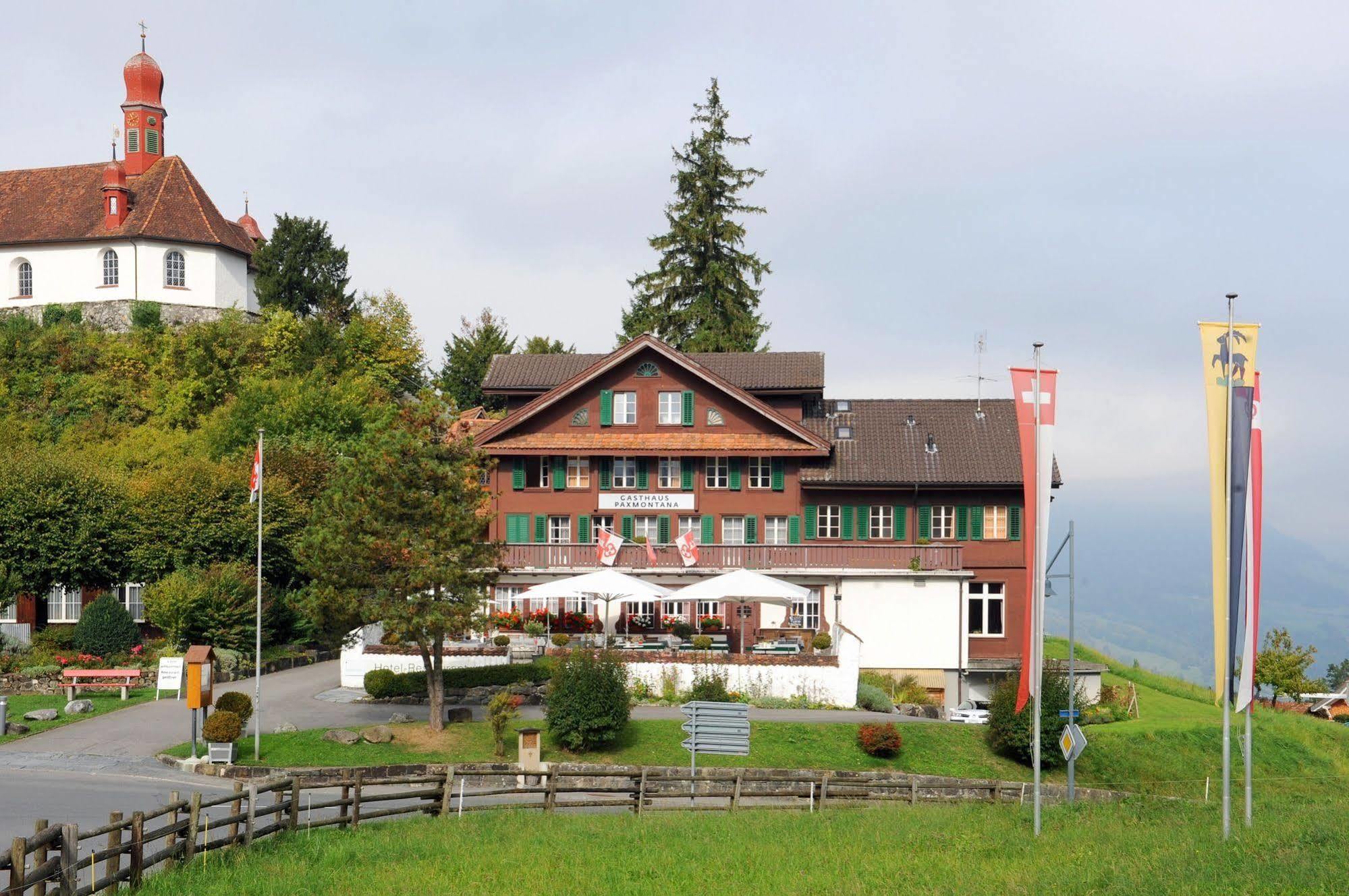 Gasthaus Paxmontana Закселн Екстериор снимка